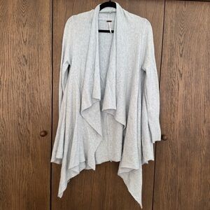 Free People pale blue long sleeve cardigan